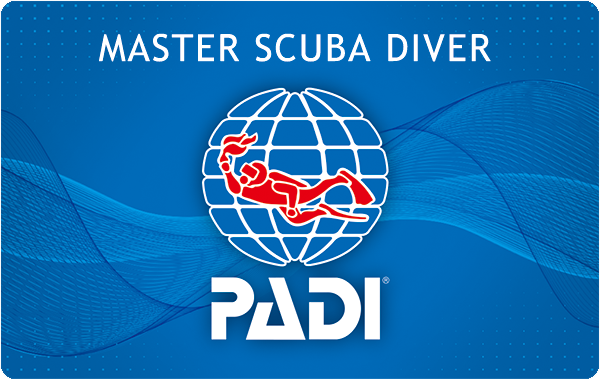 PADI マスター・スクーバ・ダイバー（MSD）