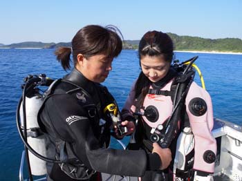 ドライスーツオリエンテーション